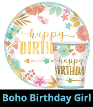 Boho Birthday Girl Party