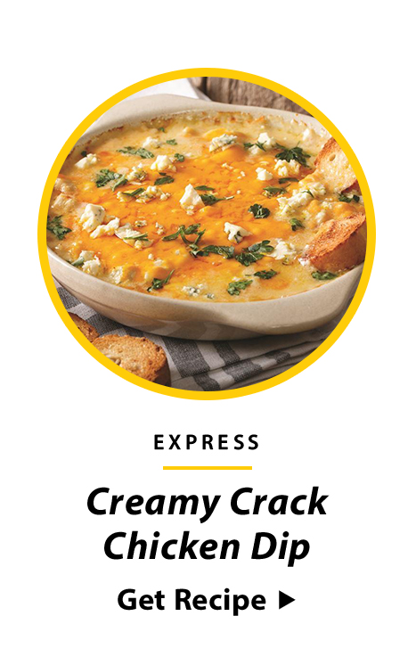 Creamy Crack Chicken Dip. Get Recipe