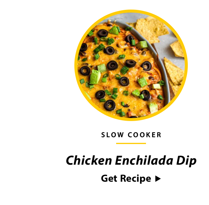 Chicken Enchilada Dip. Get Recipe