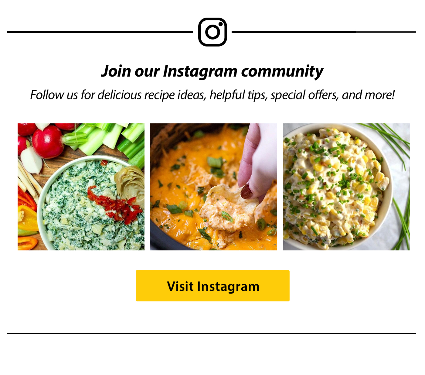 Join our Instagram community