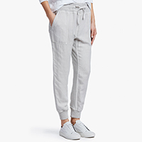 CANVAS LINEN RELAXED PANT