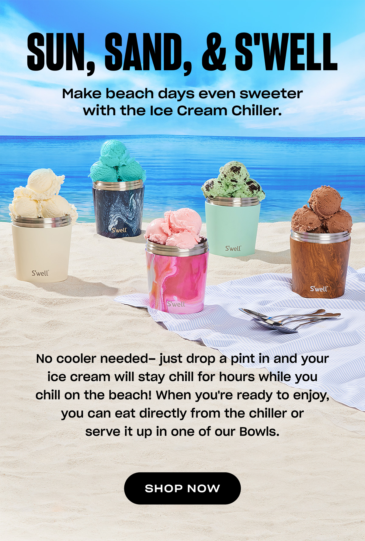 Ice Cream Pint Cooler