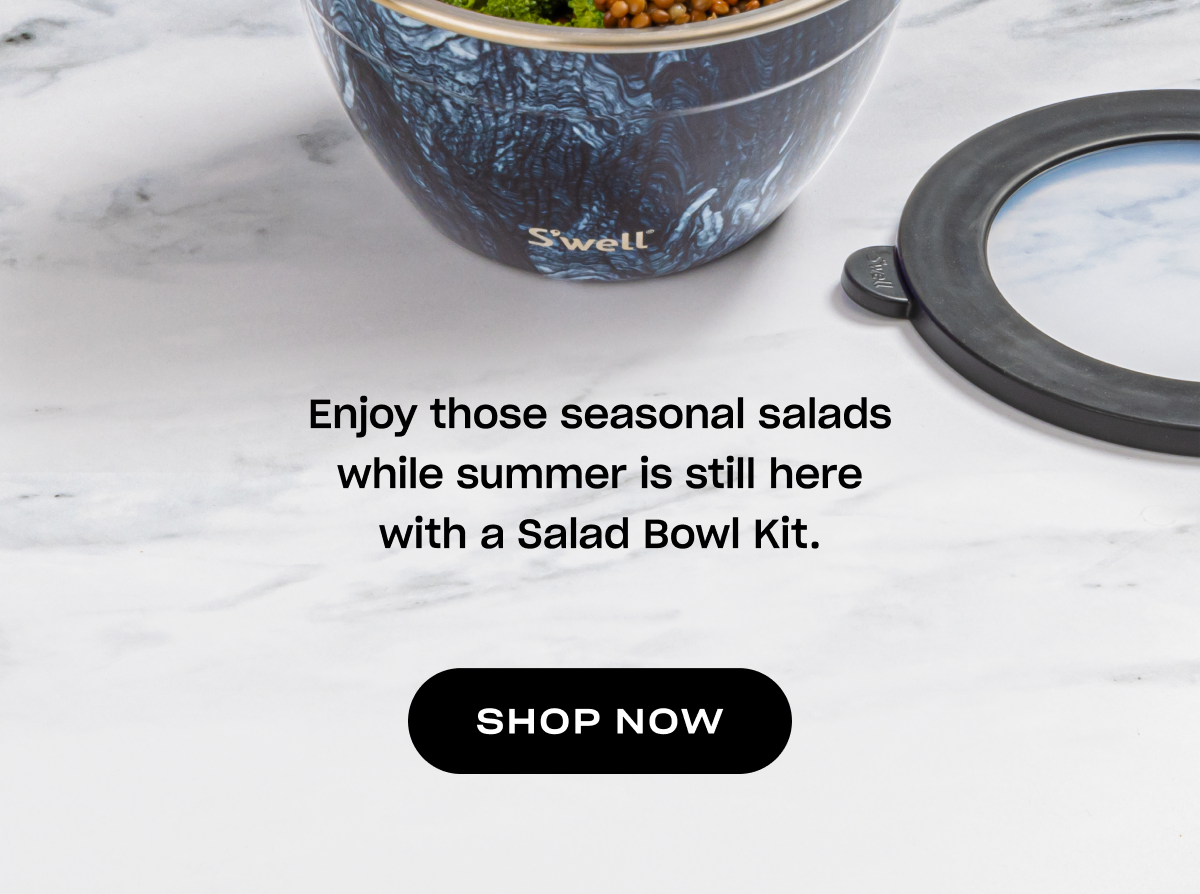 S'well  Onyx Salad Bowl Kit