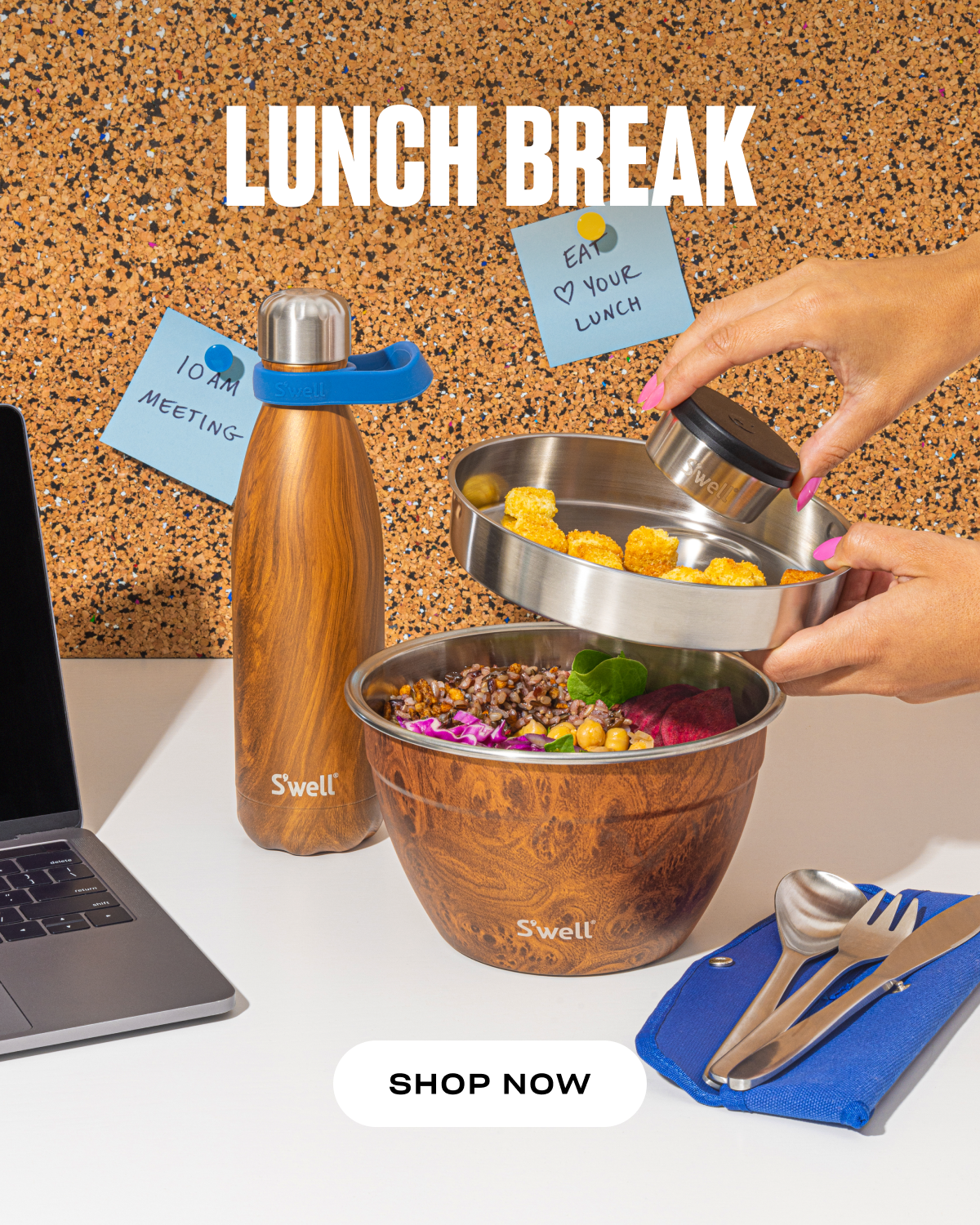 Step Up Your Lunch Game With S'well - Swell Bottle