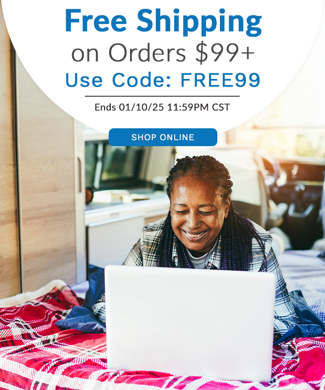 Free Shipping on Orders $99+ Use Code: FREE99