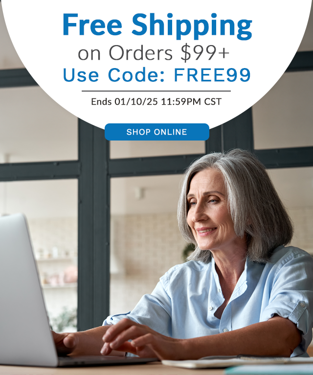 Free Shipping on Orders $99+ Use Code: FREE99