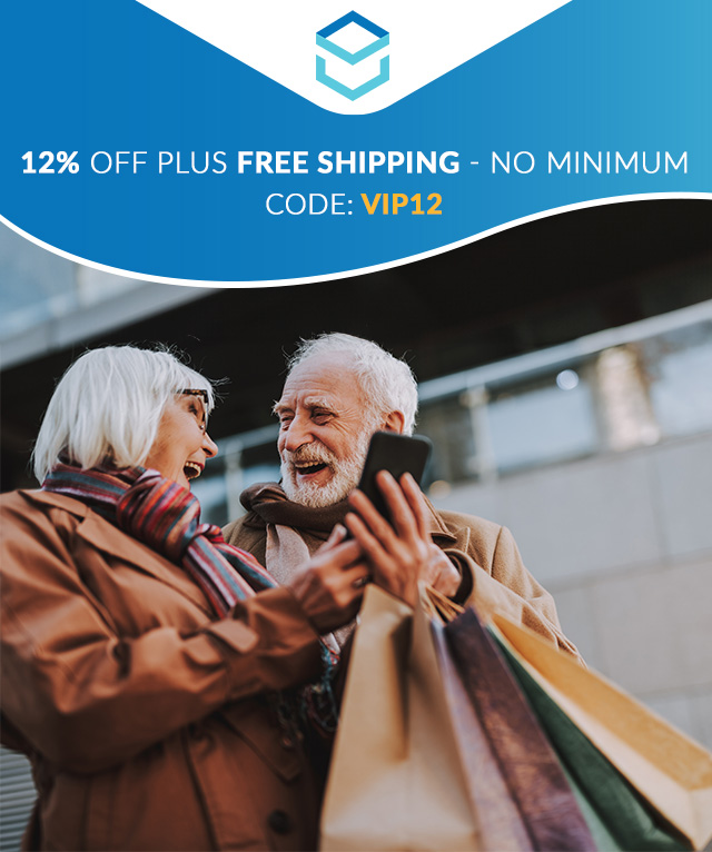12% Off PLUS FREE SHIPPING - NO MINIMUM. Ends 02/02024