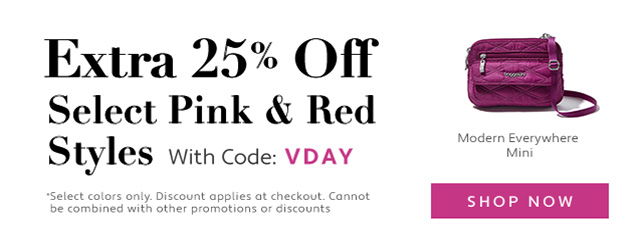 Extra 25% Off Select Pink Red Styles with code: vbay " o i Slfoly el 