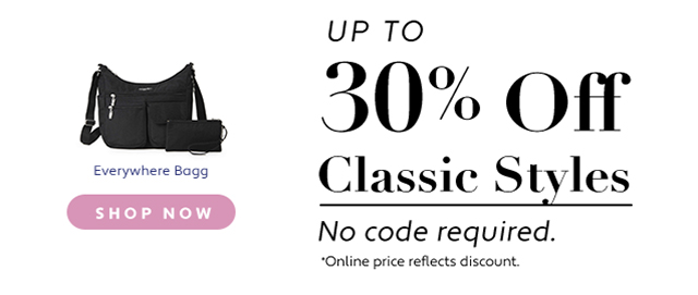 UP TO 30% Off Classic Styles No code required. Online price reflects discount. 