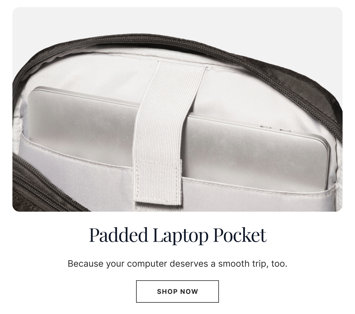 Padded Laptop Pocket