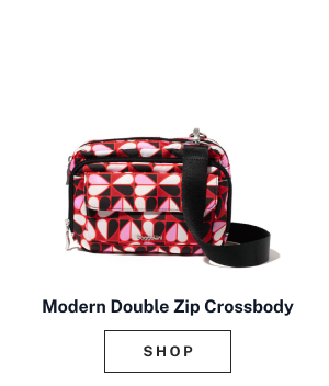 Modern Double Zip Crossbody