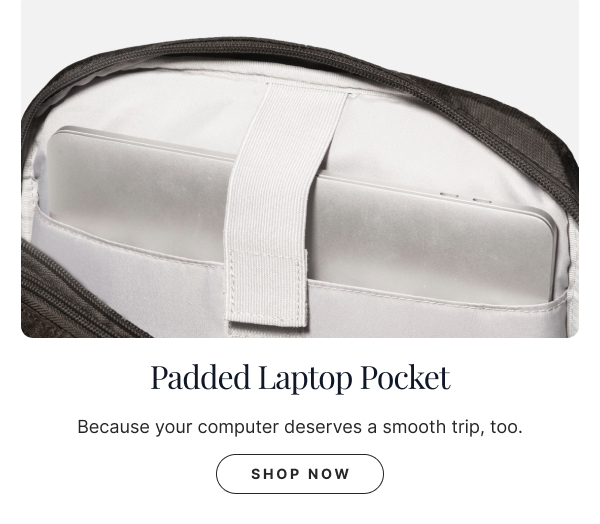 Padded Laptop Pocket