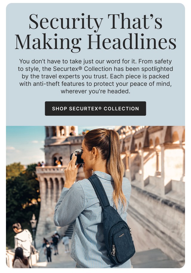 Security That's Making Headlines | Shop Securtex >