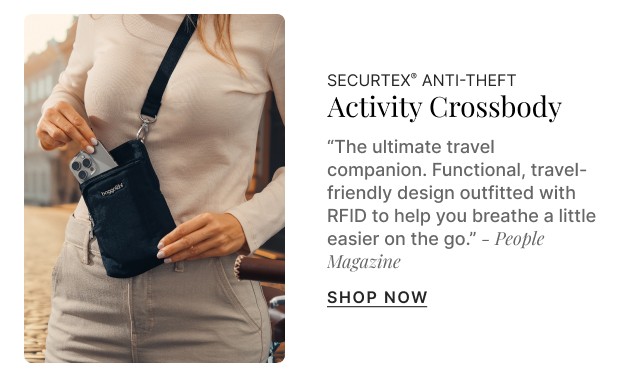 Securtex Anti-Theft Activity Crossbody >