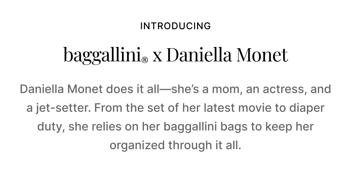 baggallini x Daniella Monet