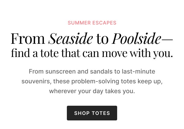 Seaside to Poolside >