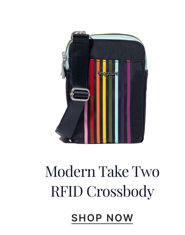 Modern Take Two RFID Crossbody >