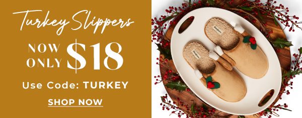 Turkey Slippers