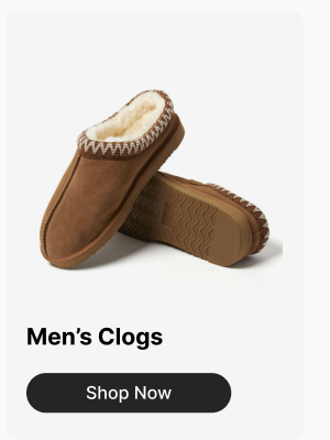 Men's Fireside Clogs