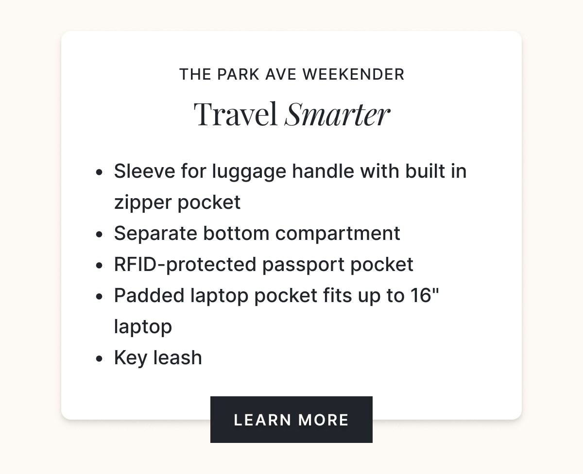 Travel Smarter >