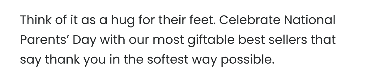 Hug for your feet >
