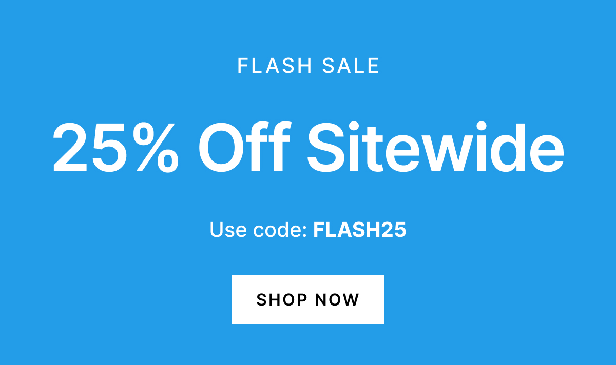 25% Off Sitewide