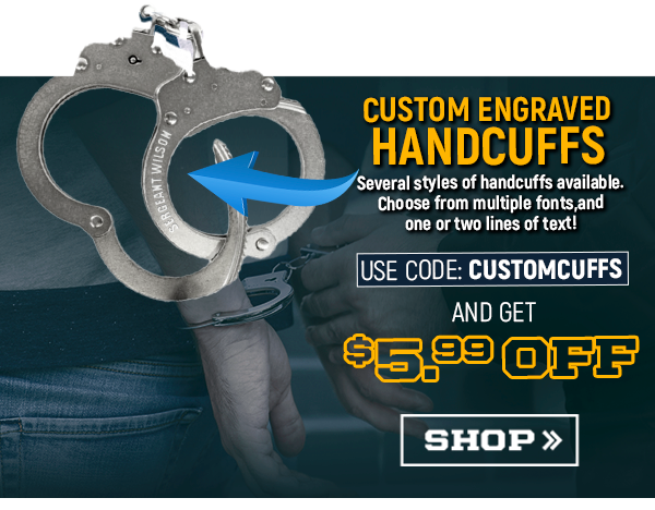 Save on Engraved Handcuffs