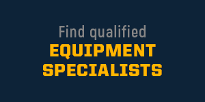 Find A Dedicated Equipment Specialist