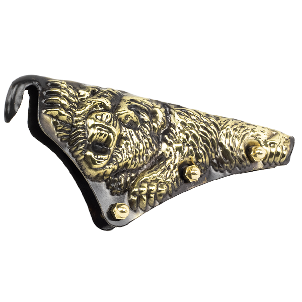 Shop Liberty Artworks 3D Brass Grizzly Bear Front Holder