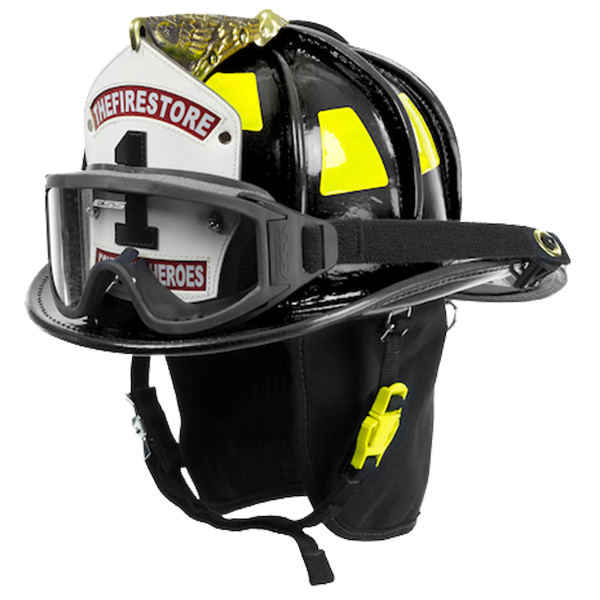 SHOP MSA Cairns Black N6A Houston Leather Fire Helmet