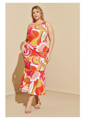 Floral Print Textured Maxi Dress