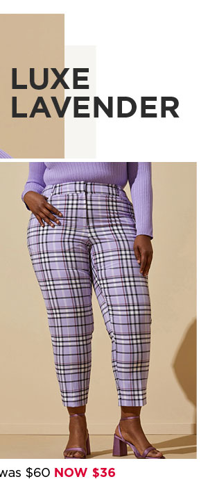 Plaid Cropped Ankle Pants