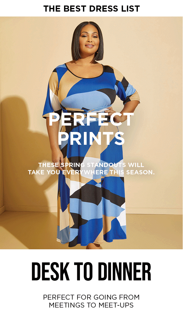 Best Dress List. Perfect Prints