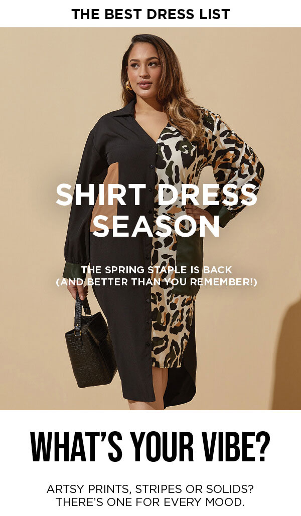 Animal Print Midi Shirtdress