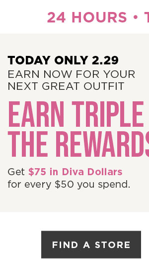 Find a store to earn diva dollars