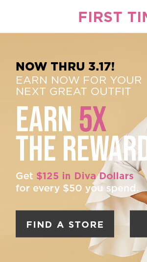 Limited Time! 5X Diva Dollars
