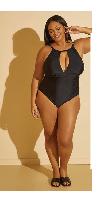 Simply Fit Cutout Swimsuit