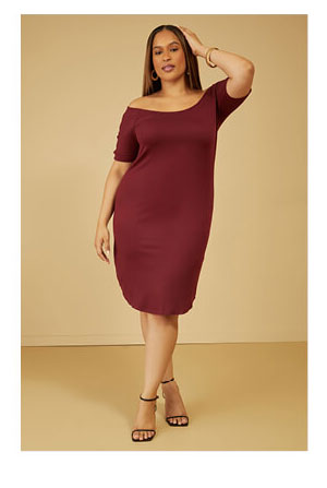 Lattice T Shirt Dress