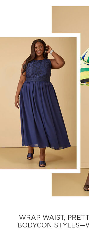 Lace Paneled Chiffon Maxi Dress