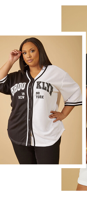 Brooklyn Two Tone Baseball Jersey