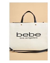 Bebe Rian Canvas Tote