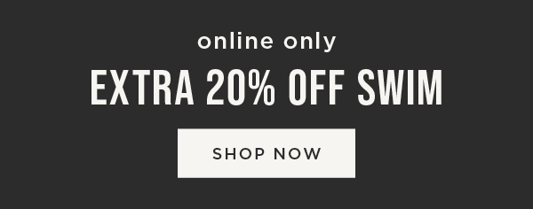 Extra 20% Off Swim