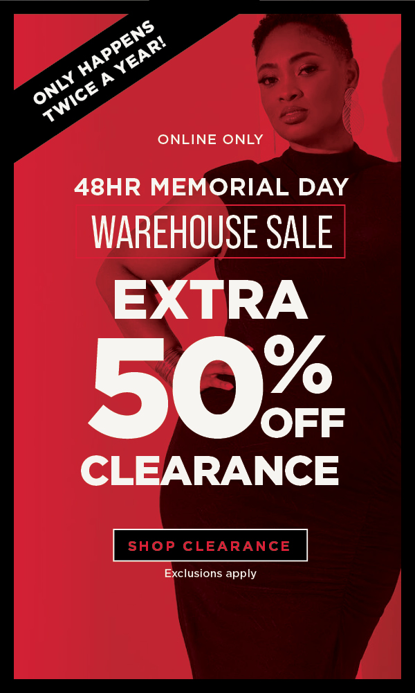 50% off Clearance