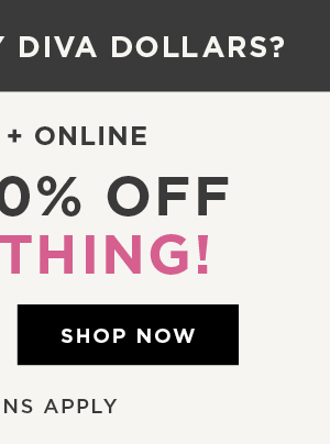 In-store and online. Take 40% off everything. Shop now