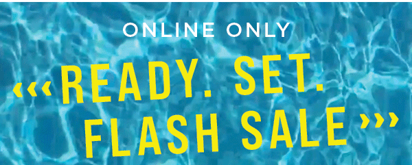 Online only. Flash sale. Take an extra 50% off all clearance. Shop now