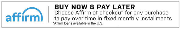 BUY NOW PAY LATER Choose Affirm at checkout for any purchase affl rm fo pay over time in fixed monthly installments Affim loans available in the U.S. 