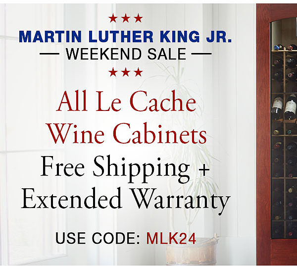 Le Cache Wine Cabinets - Free Shipping & Free Extended Warranty*