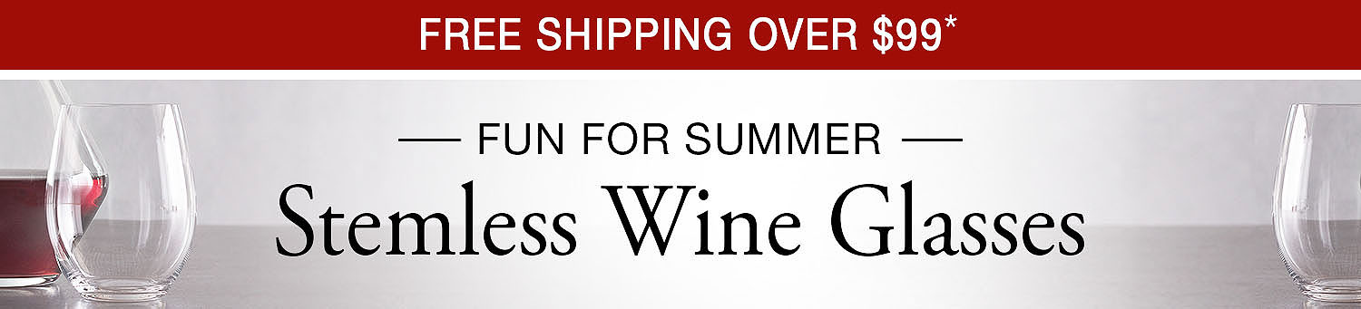 Stemless Wine Glasses - Free Shipping Over $99*