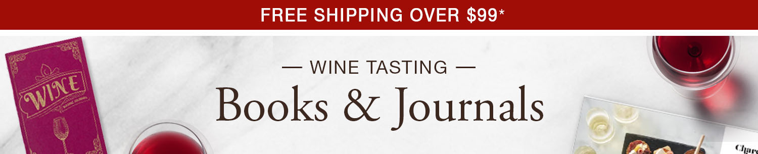 Wine Tasting Books & Journals - Free Shipping Over $99*