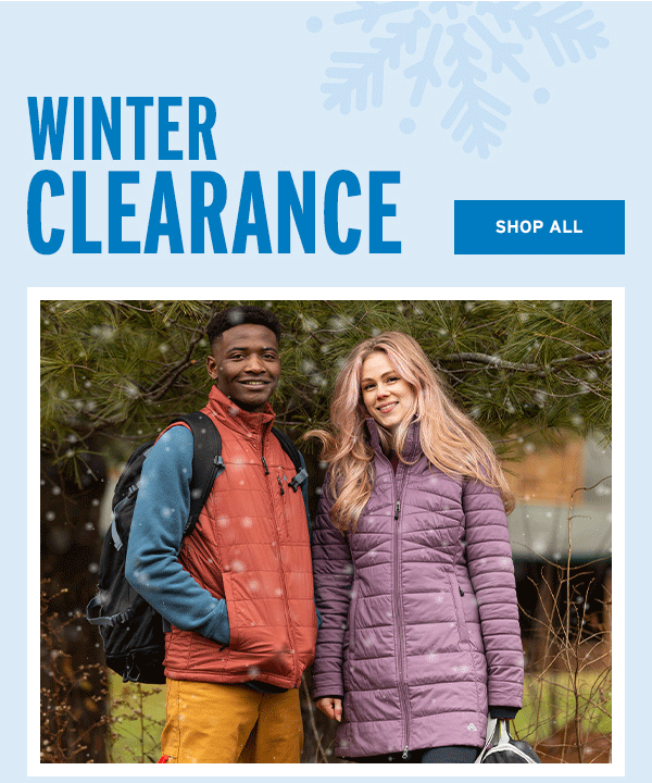 Winter Clearance - Click to Shop All